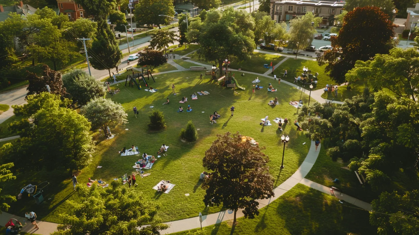 Multigenerational Americans in a city park representing inclusive personal loan eligibility